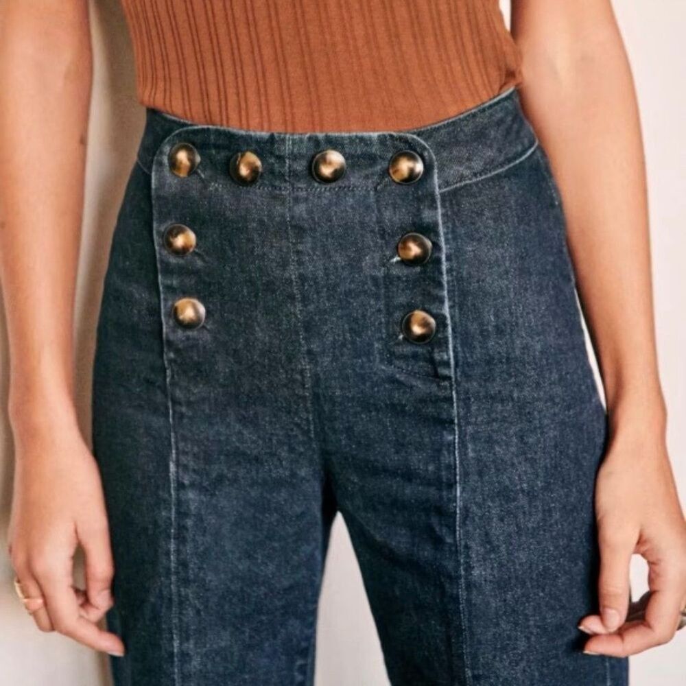 Sezane LE PARISIEN Raw Denim